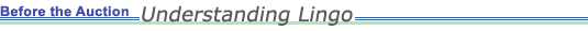Before the Auction: Understanding Lingo