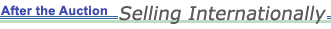 After the Auction: Selling and Shipping Internationally 
